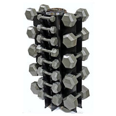 13 Pair Solid Hex Dumbbell Package|