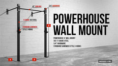 Wall Mount Rig|American Barbell 3x3 Rig