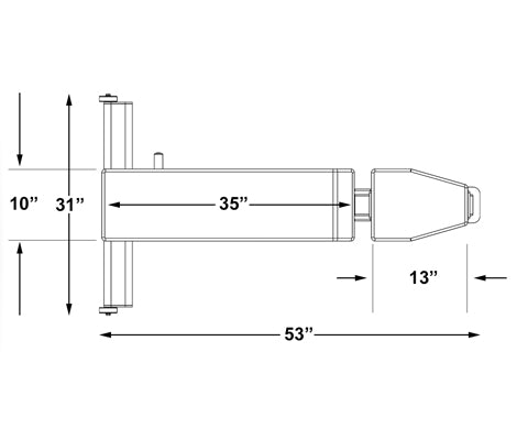 Side View|Flat Position|Incline Position|Footprint