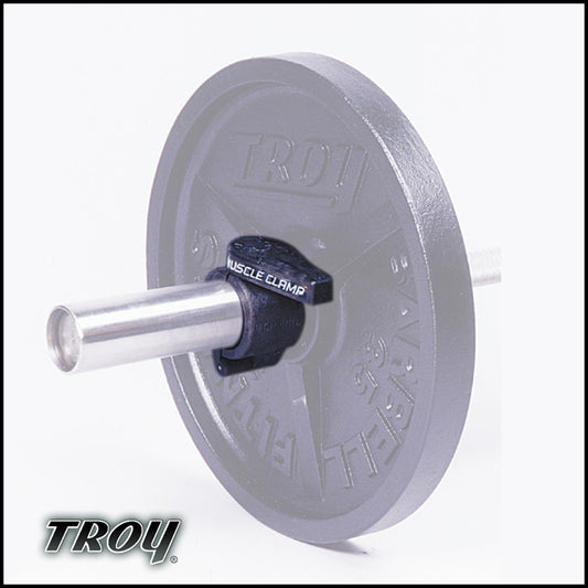 Troy Barbell 2 Inch Olympic Muscle Clamp Collars (Pair)|