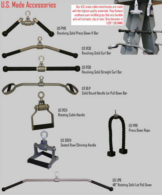 Aluminum Cable Attachment Set