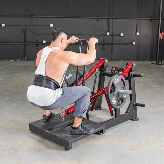 Belt Squat Machine|In use