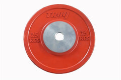 Troy Barbell Competition Grade Red Solid Rubber Bumper