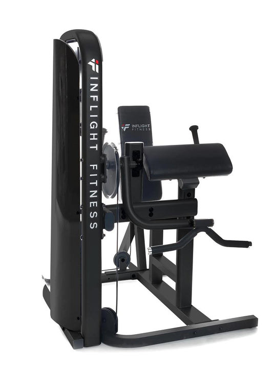 Biceps and Triceps Combo Machine|Angle view|Front View|Footprint