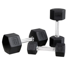 American Barbell Rubber Hex Dumbbells|Single Dumbbell|Multiple Dumbbells
