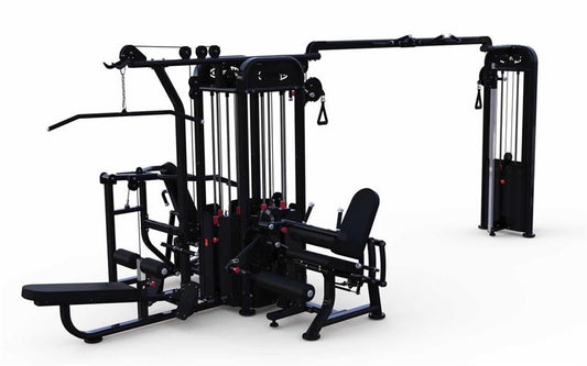 The Compact 4 Stack Gym|With Optional 104" Cable Crossover Attachment
