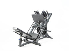 Seat flipped out|Donkey Squat|Calf Block|Weight Plate Pegs|Foot plate|Gas assisted foot plate adjuster|Foot plate angles