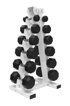 Rubber Hex Dumbbell Package