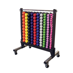 Body-Solid Vinyl Dumbell Package