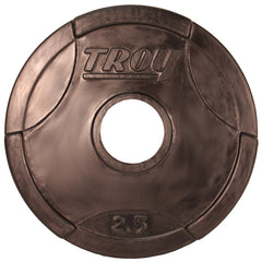 Troy Barbell Rubber Encased Olympic Grip Plate - 2.5lb