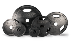 Troy Barbell Rubber Grip Olympic Weight Plate Set