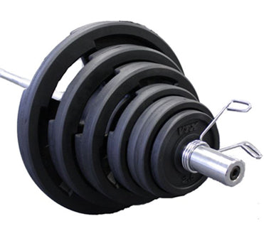 VTX Rubber Olympic 400 lb. Weight Set | American Fitness