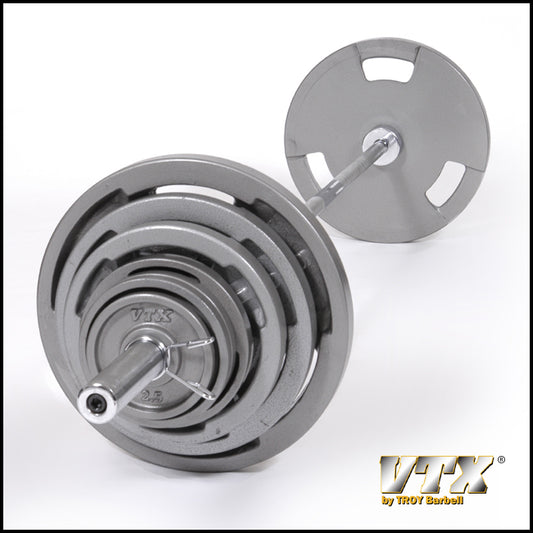 VTX Pro Series 300lb Olympic Weight Set|