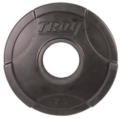 Troy Barbell High Grade Urethane encased Olympic grip plate. - 2.5lb