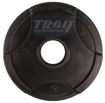 Troy Barbell High Grade Urethane encased Olympic grip plate. - 5lb