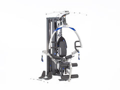 GTX base gym|Gym with optional leg press|Leg Curl and Extension|Adjustable Cable Arm|Functional cable arm|Low Row|Optional Leg Press|Optional Power Row Attachment