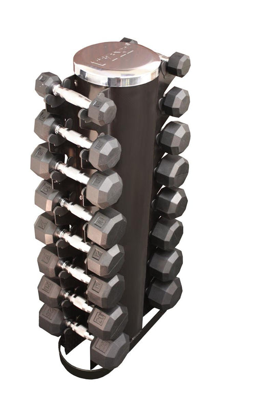 Rubber Hex Dumbbell Package|