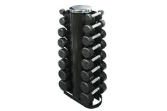 Troy Barbell VTX 12 Sided Rubber Dumbbell Package