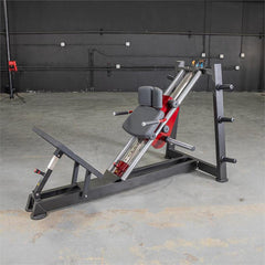 Hack Squat and Calf Raise Machine|In use Hack Squat|In use Calf Raise