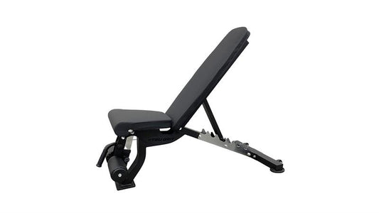 ADJUSTABLE AB WEIGHT BENCH|Flat Position|In Use