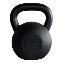 Cast iron kettlebell logo side