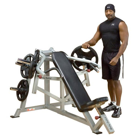 Body-Solid Leverage Incline Bench Press Weight Bench|Commercial Rated