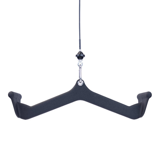 Image of back side of the Ergo Wing Medium Lat/Row Handle cable attachment