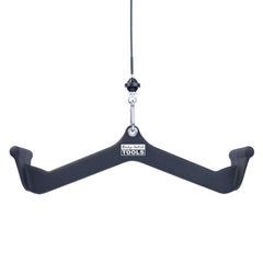 Image of front side of the Ergo Wing Medium Lat/Row Handle cable attachment