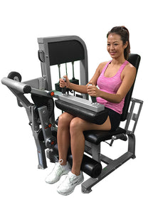 Dual Seated Leg Extension and Leg Curl Machine|