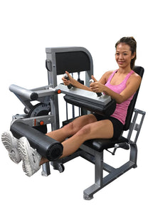 Dual Seated Leg Extension and Leg Curl Machine|