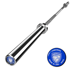 American Barbell Stainless Steel Bearing Olympic Competition Bar - Made in the USA