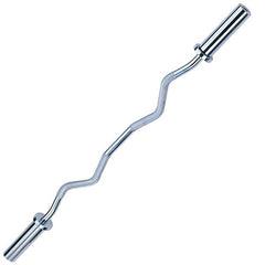 Body-Solid Olympic Curl Bar- Chrome