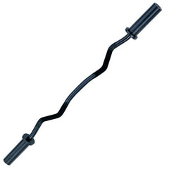 Body-Solid Olympic Curl Bar- Black