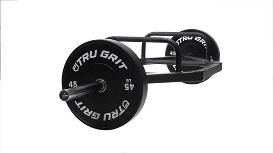 Trap Hex Bar |Side view with plates|Top view with plates