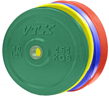 Troy Barbell Colored Bumper Plate Package|
