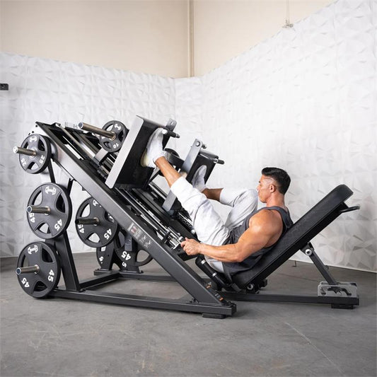 Iso Lateral Dual Leg Press|Quick adjusters|Help Handles