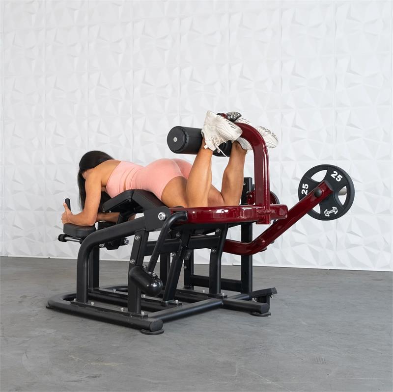 Prone Leg Curl Machine|Start position|Curl position