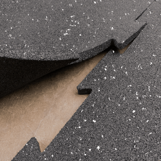 Speckled Puzzle Mat|Mat edges|Mat installation