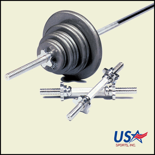 USA Sports Regular 160 lb Weight Set |