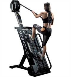 RX4400 Rope Climber Combo|Climbing with side rails|Climbing with dual rope hold|Climbing with top rail hold