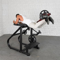 Reverse Hyper Extension Machine|Start position|Extend position