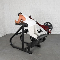 Reverse Hyper Extension Machine|Start position|Extend position