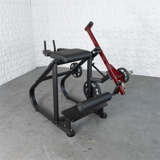 Reverse Hyper Extension Machine|Start position|Extend position