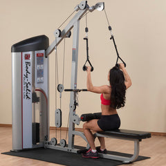 Body-Solid Pro Clubline S2 Lat Pull & Seated Row Machine |