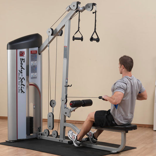 Body-Solid Pro Clubline S2 Lat Pull & Seated Row Machine |