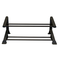 2 tier medicine ball rack in black