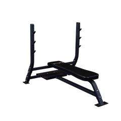 Flat Olympic Bench|Spotter Platform|Upholstery|Bench Foot