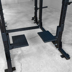 Spotter Platforms on Rack|In Use|Spotter Platforms