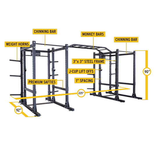 Extended Double Power Rack Package|