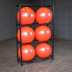 Ball Rack Loaded|Stability Ball Rack